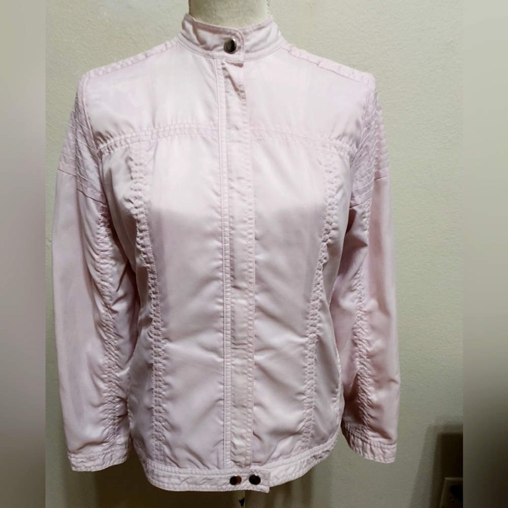 Chico's Zenergy pink jacket size 0